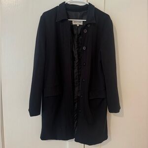 Black Pea Coat by J. McLaughlin